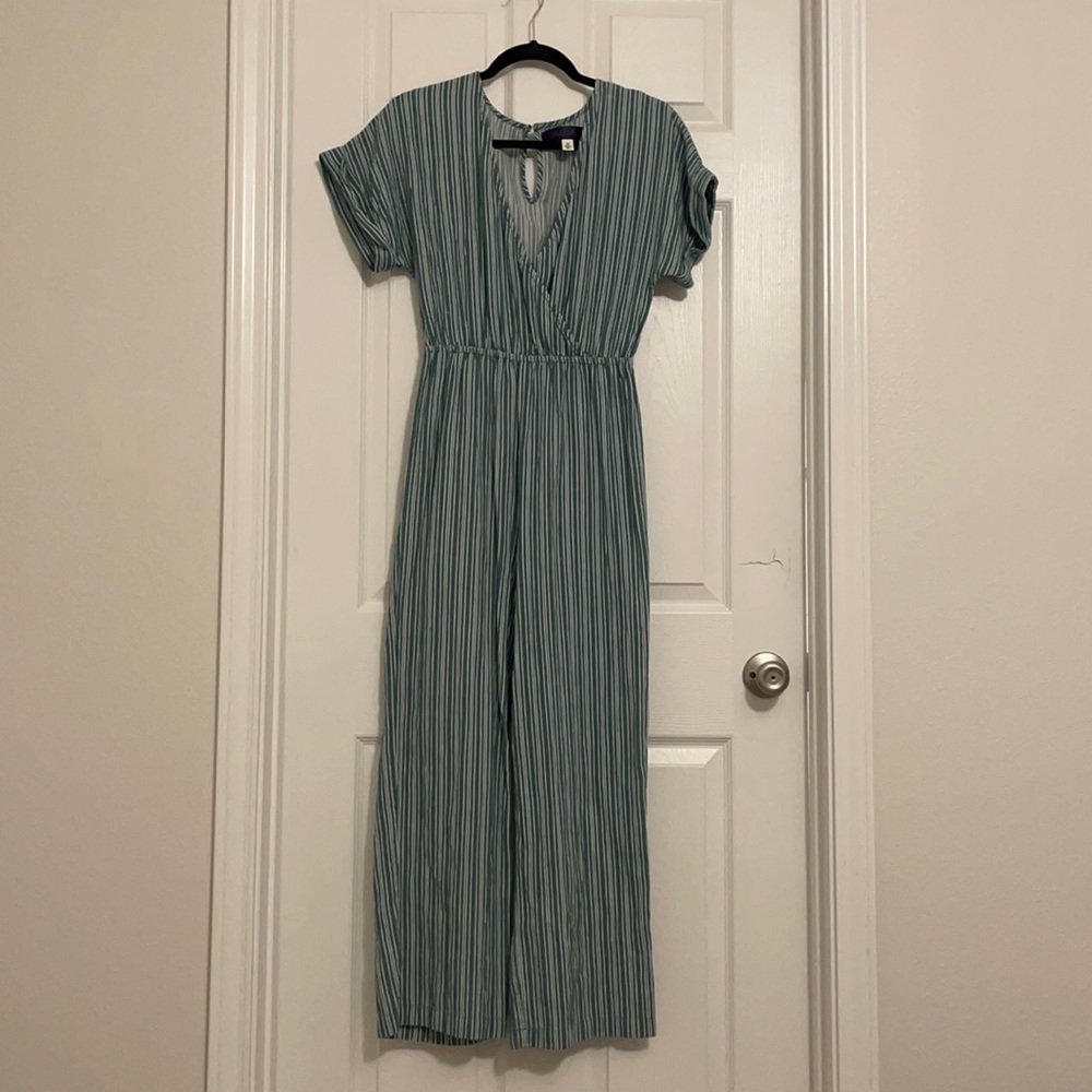 Striped jumpsuit